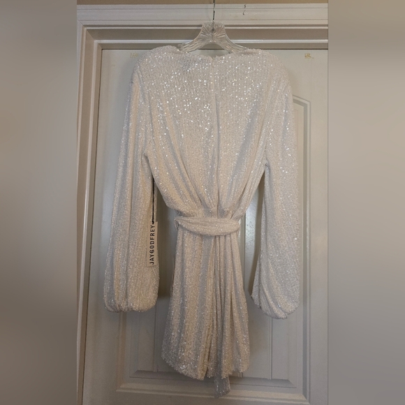 Jay Godfrey Silver Romper NWOT - Picture 3 of 5